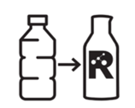 Made with 100% recycled plastic*